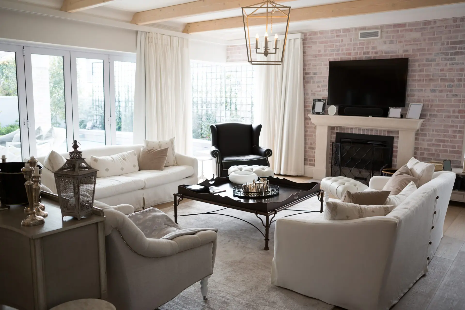 Custom Drapery Installed in San Diego