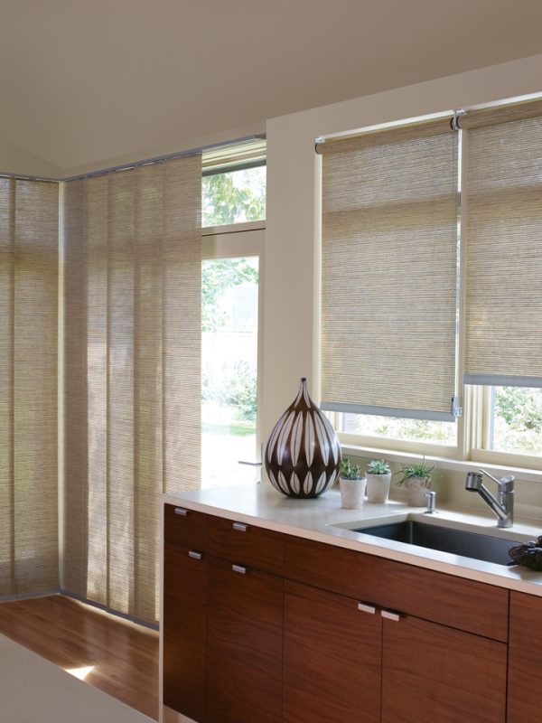 Roller Shades and Sliding Panels
