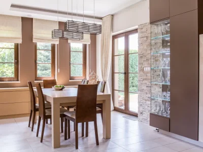 Elegant dining room design